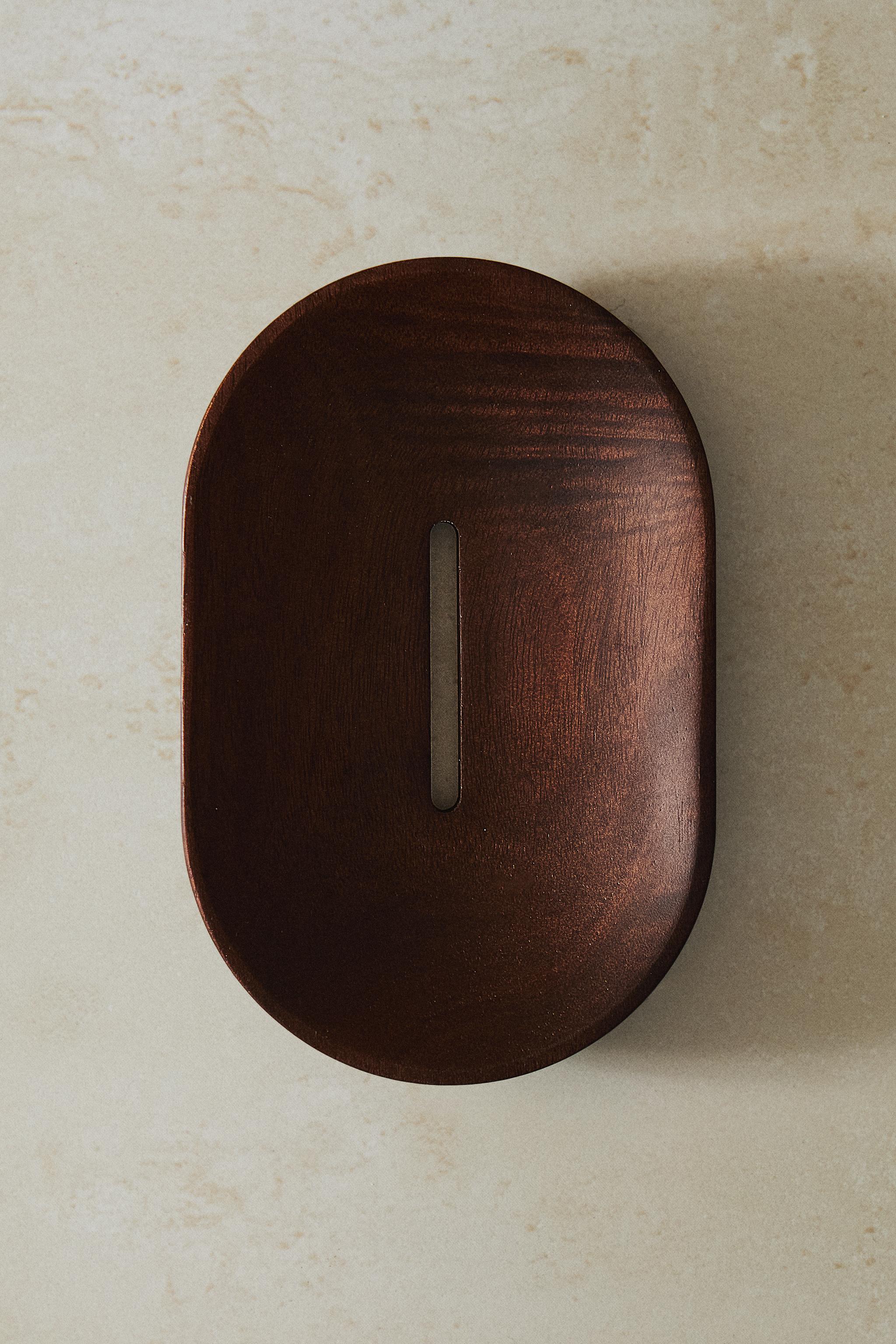 PORTE-SAVON SALLE DE BAIN BOIS